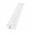 Профиль врезной 20*11*3000 Белый, ком-т с матовый экраном